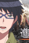 Animegatari x Shingeki no Kyojin Collab Eizou poster
